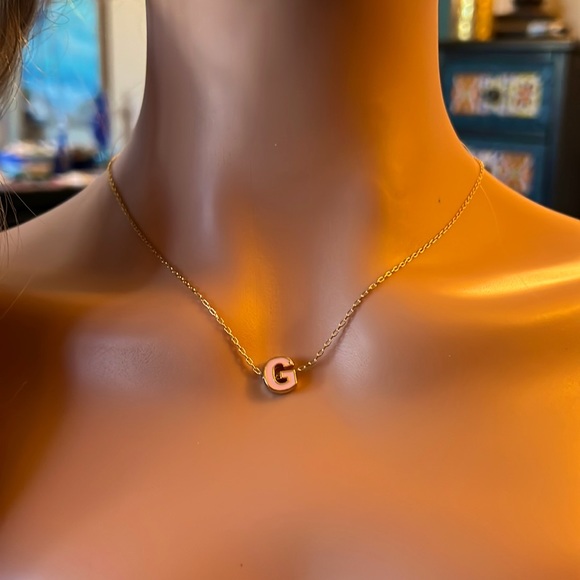 Letter G Necklace - Picture 3 of 3